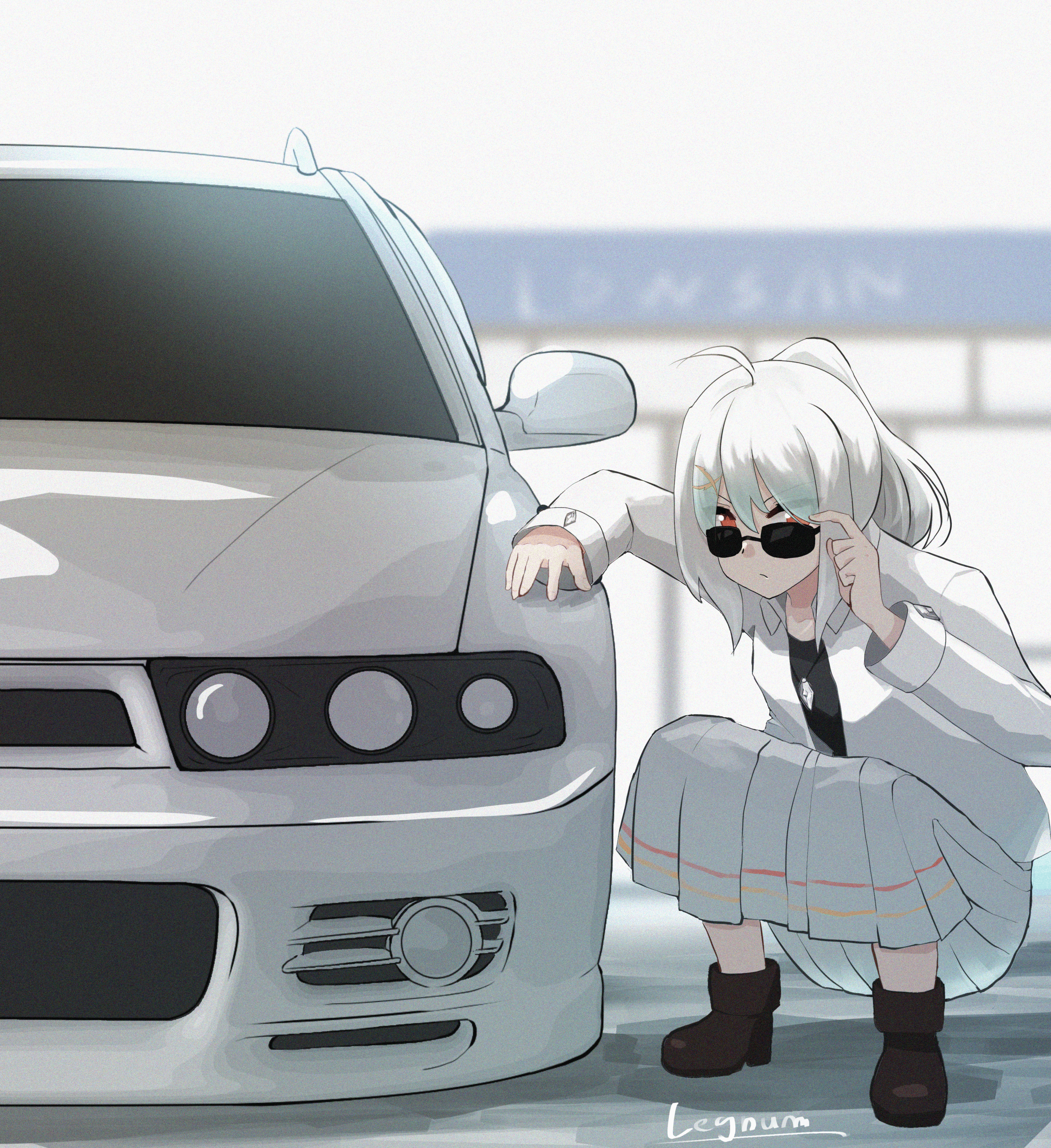 車擬人化イラスト